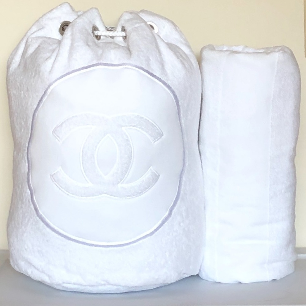 Chanel Beach Bag with Matching Towel - NWT